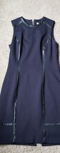 Of Mercer Navy Bowery Dress